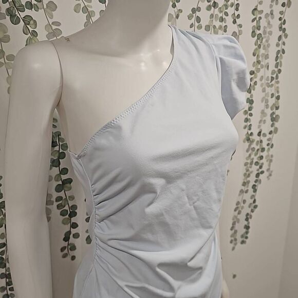 Free People Something About Your One Shoulder Bodysuit Sz M - Picture 4 of 9